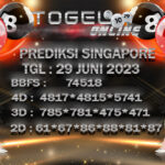 PREDIKSI TOGEL SINGAPORE BBFS 4D Kamis, 29 Juni 2023