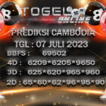 Prediksi Toto Online Cambodia Jumat 07-Juli-2023