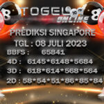 Prediksi Toto Online Singapore Sabtu 08-Juli-2023