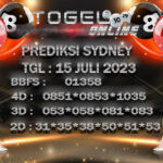 Prediksi Toto Sydney Online Sabtu 15-Juli-2023
